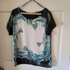 Violet and Claire top